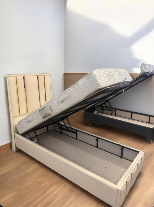 Single Bed 90x200 CM with Mattress