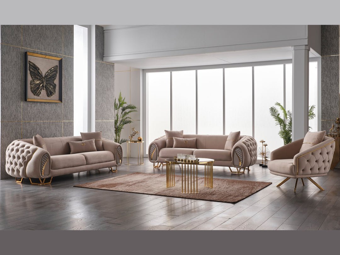 Rena Luxury 3 kpl olohuonesetit 3.2.1 sohva