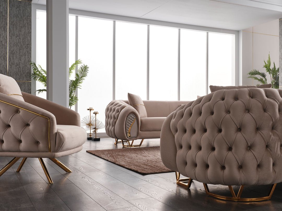 Rena Luxury 3 kpl olohuonesetit 3.2.1 sohva