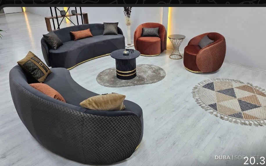 Hectora Living Room Sofa Set