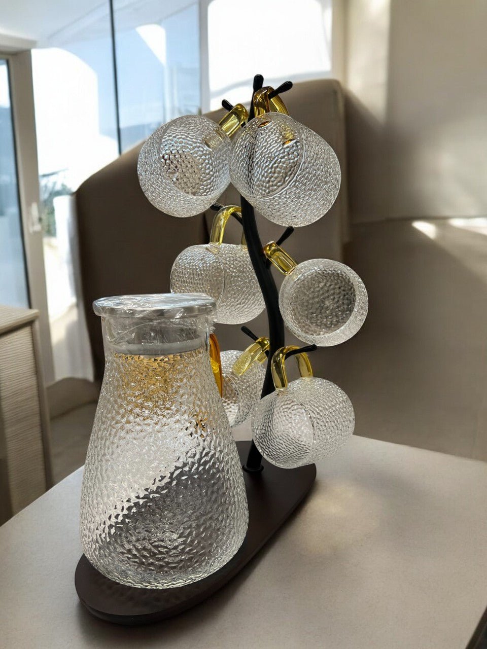 Dining Glass & Jug set ( 6 Piece of Glass)