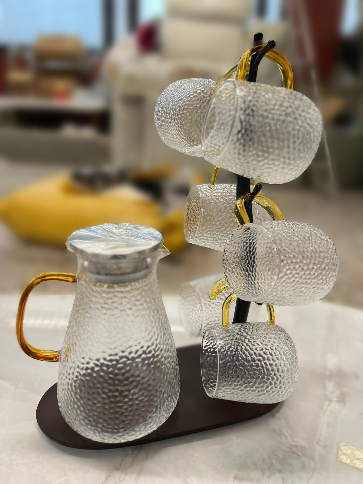 Dining Glass & Jug set ( 6 Piece of Glass)