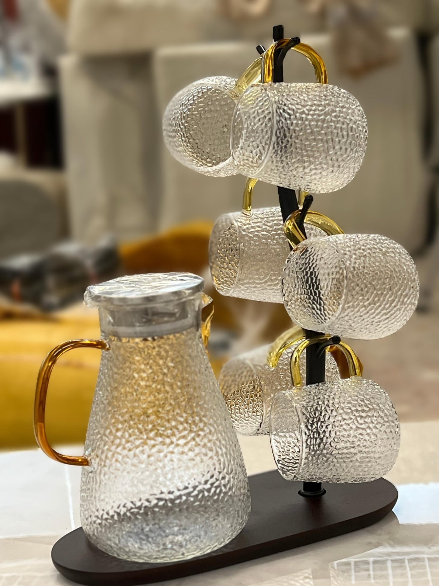 Dining Glass & Jug set ( 6 Piece of Glass)
